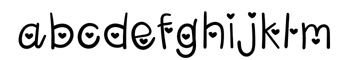 SummerSweet Font LOWERCASE