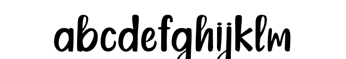 Summerbee Font LOWERCASE