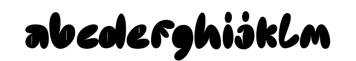 Summerlane-Regular Font LOWERCASE