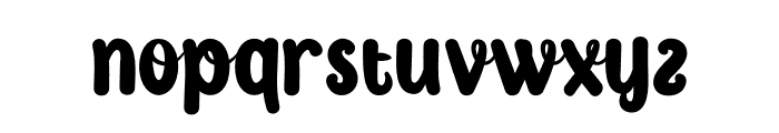 Summorable Font LOWERCASE