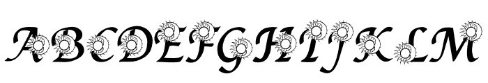 Sun  Moon Font UPPERCASE