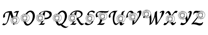 Sun  Moon Font UPPERCASE