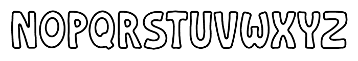 Sun Valley Outline Font LOWERCASE