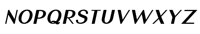 SunGold Bold Italic Font UPPERCASE