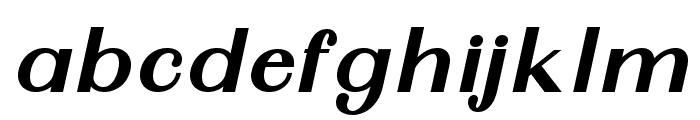 SunGold Bold Italic Font LOWERCASE