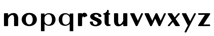 SunGold Bold Font LOWERCASE