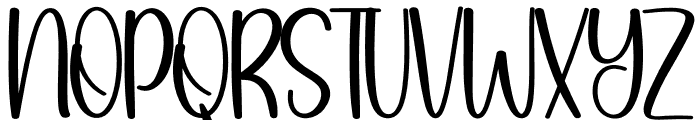 Sunbody Font UPPERCASE