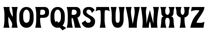 Sunbrez Font UPPERCASE
