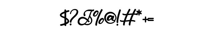 Sundala Script Bold Font OTHER CHARS