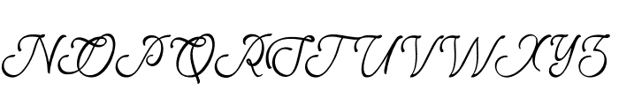 Sundala Script Regular Font UPPERCASE