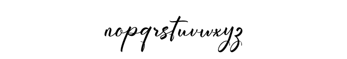 Sundala Script Regular Font LOWERCASE