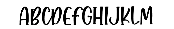 Sunday Farmhouse Font UPPERCASE