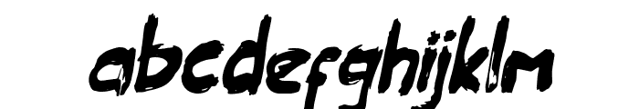 Sunday Fest Italic Font LOWERCASE