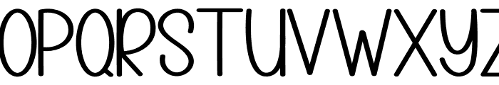 Sunday Halloween Font LOWERCASE