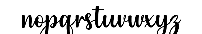 Sunday Handmade Regular Font LOWERCASE