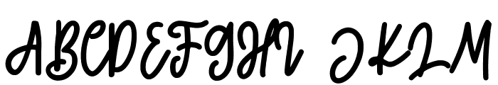 Sunday Holiday Regular Font UPPERCASE