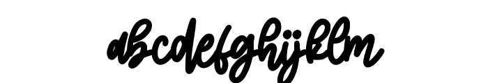 Sunday Holiday Regular Font LOWERCASE