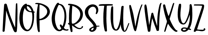 Sunday Letters Regular Font UPPERCASE