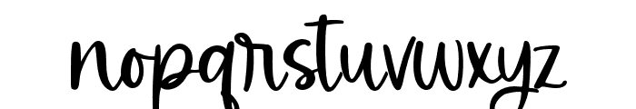 Sunday Letters Regular Font LOWERCASE