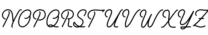 Sunday Melodia Font UPPERCASE