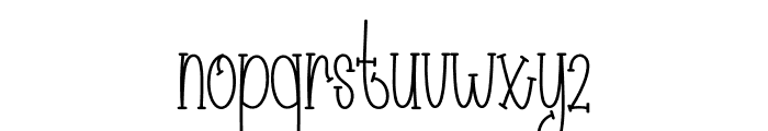 Sunday Mountain Font LOWERCASE