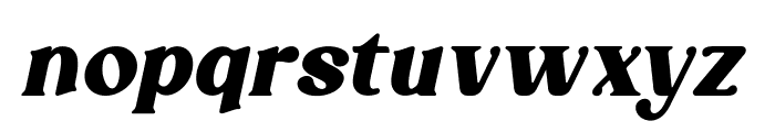 Sunday Nineties Italic Font LOWERCASE