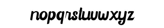 Sunday Script Italic Font LOWERCASE