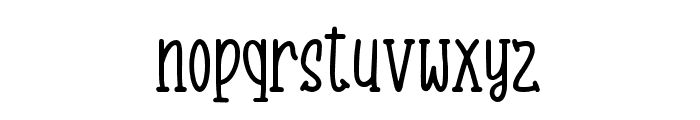 Sunday Special Font LOWERCASE