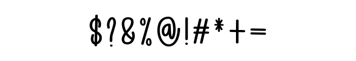 Sunday Sunshine Font OTHER CHARS