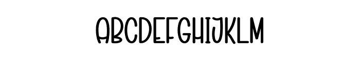 Sunday Sunshine Font UPPERCASE
