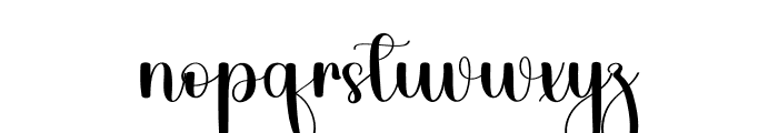 Sunday Traveling Font LOWERCASE