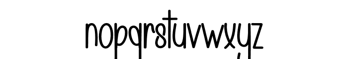 Sunday Valentines Font LOWERCASE