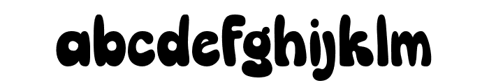 SundayMilkRegular Font LOWERCASE