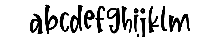 SundaySmoothies Font LOWERCASE