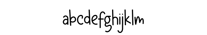 Sunding Font LOWERCASE