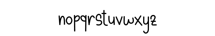 Sunding Font LOWERCASE