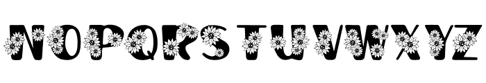 Sunfa Font UPPERCASE