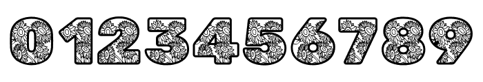Sunflower Lace Font OTHER CHARS
