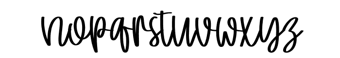 Sunflower Vibes Font LOWERCASE