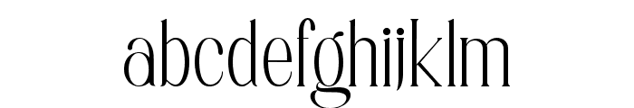 Sungkem Extra Light Font LOWERCASE