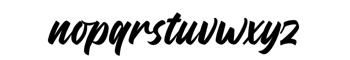 Sunkill Font LOWERCASE
