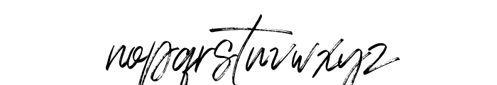 Sunkissed Script Font LOWERCASE