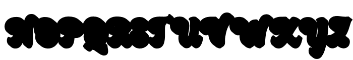 SunkyRetro-Extrude Font UPPERCASE