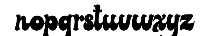 SunkyRetro-Regular Font LOWERCASE