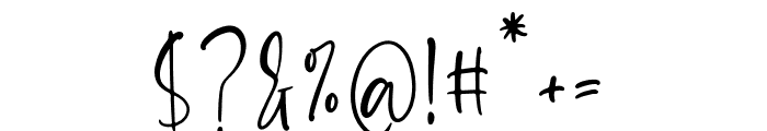 Sunlight Peaceful Font OTHER CHARS
