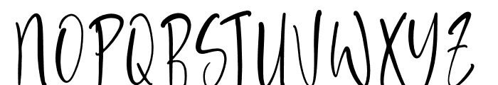 Sunlight Peaceful Font UPPERCASE