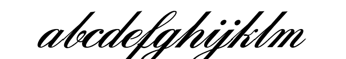 SunlightScriptBold Font LOWERCASE