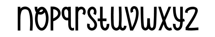 Sunlit Garden Font LOWERCASE