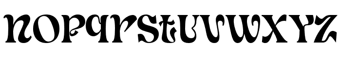 Sunmory-Regular Font LOWERCASE