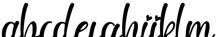 Sunny Love Font LOWERCASE